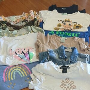 Lot of Girls Tops Sm/6/7